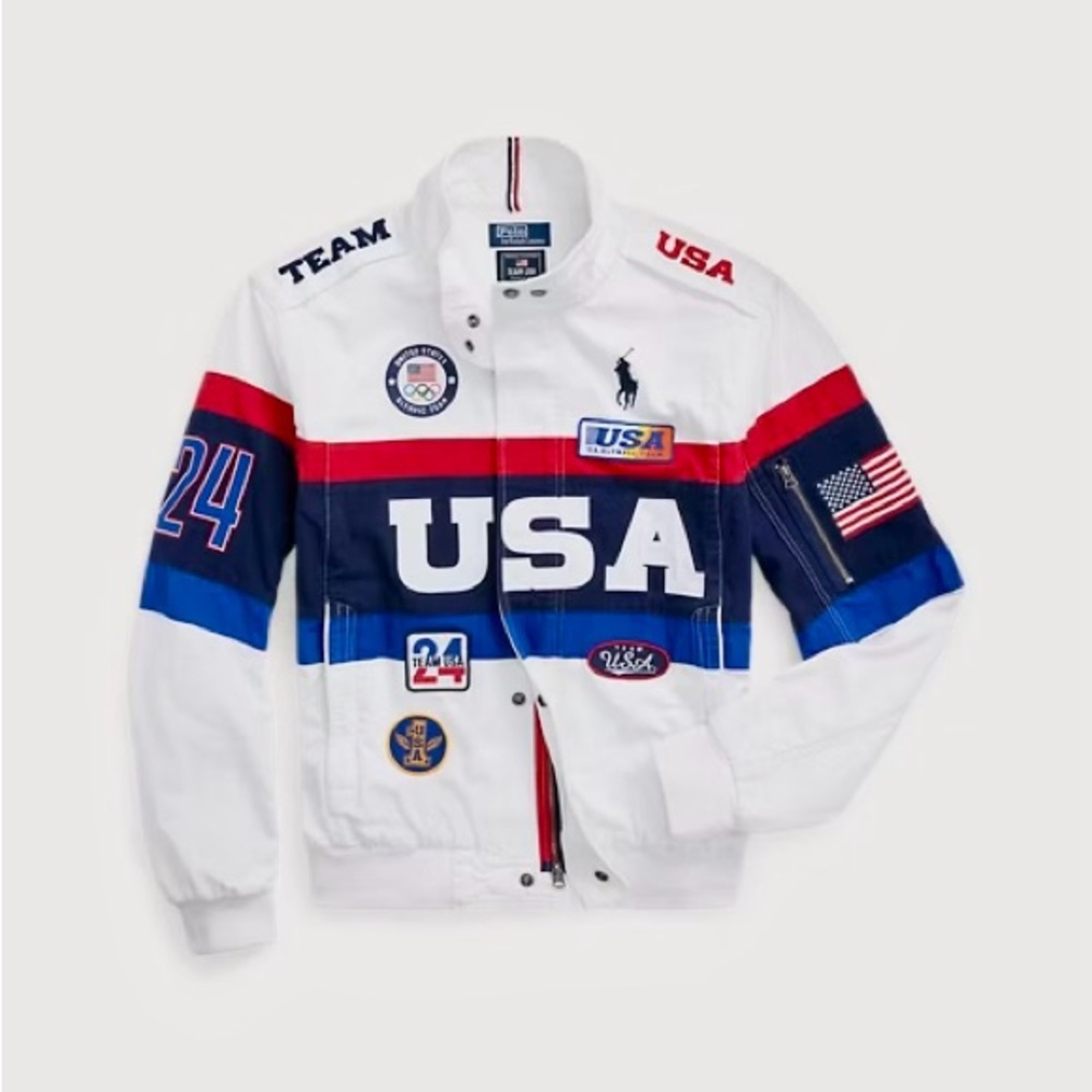 *NWT* Polo Ralph Lauren Team USA Closing Ceremony Racing Jacket